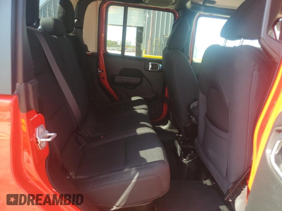 2020 Jeep Gladiator Sport S with VIN 1C6HJTAG2LL135519, listed as a Copart auction lot 60145775 with 35,122 mi miles and Salvage title. Bid and sale history available at DreamBid. Image 10.