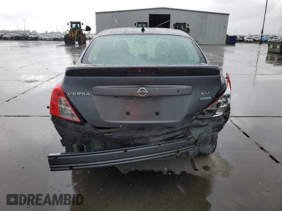 2018 Nissan Versa Sedan SV with VIN 3N1CN7AP1JL872424, listed as a Copart auction lot 51468345 with 200,793 mi miles and Salvage Title. Bid and sale history available at carsss.com. Image 6.