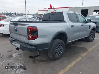 2024 Ford Ranger XLT with VIN 1FTER4HH6RLE05367, listed as a IAAI auction lot 41489296 with 9,509 mi miles. Bid and sale history available at carsss.com. Image 4.