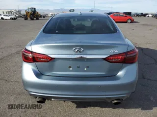 2018 Infiniti Q50 Sport with VIN JN1EV7AP3JM360338, listed as a Copart auction lot 83361504 with 47,008 mi miles and Salvage Title. Bid and sale history available at carsss.com. Image 6.