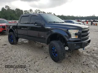 2015 Ford F-150 XLT with VIN 1FTEW1EG1FKD07433, listed as a Copart auction lot 54478765 with 156,608 mi miles and Salvage title. Bid and sale history available at DreamBid. Image 4.