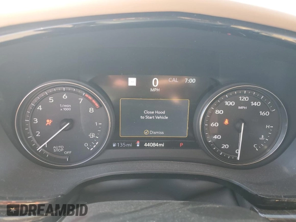 2020 Cadillac XT6 FWD Premium Luxury with VIN 1GYKPERSXLZ103765, listed as a Copart auction lot 73532524 with 44,084 mi miles and Salvage Title. Bid and sale history available at carsss.com. Image 9.