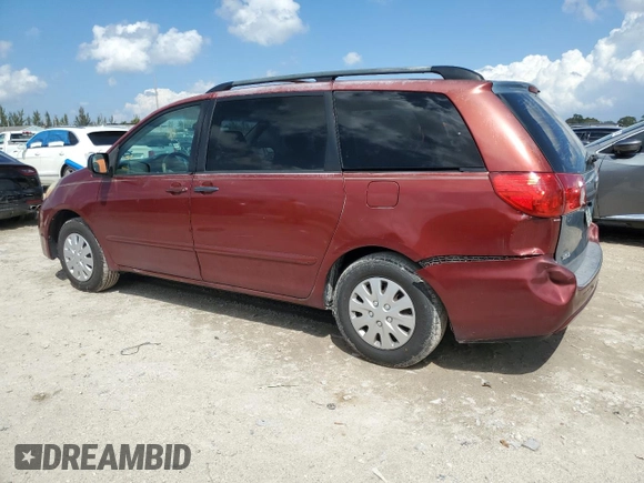 2006 Toyota Sienna CE with VIN 5TDZA23C96S452816, listed as a Copart auction lot 50562405 with 215,949 mi miles and Salvage Title. Bid and sale history available at carsss.com. Image 2.