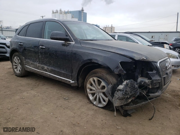 2016 Audi Q5 Premium Plus with VIN WA1L2AFP7GA004112, listed as a Copart auction lot 82960133 with 68,619 mi miles and Salvage Title. Bid and sale history available at carsss.com. Image 4.