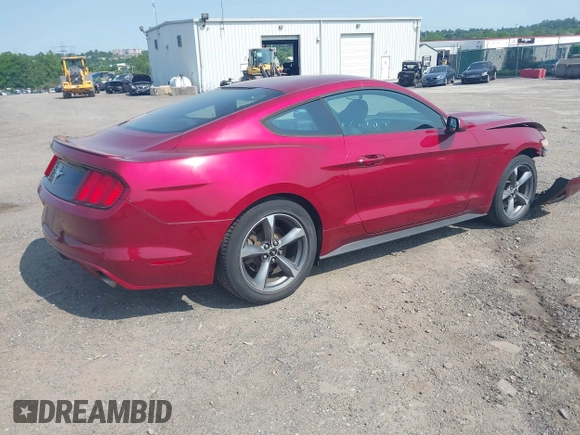 2015 Ford Mustang V6 with VIN 1FA6P8AM6F5365449, listed as a IAAI auction lot 42406653 with 54,662 mi miles and . Bid and sale history available at DreamBid. Image 4.