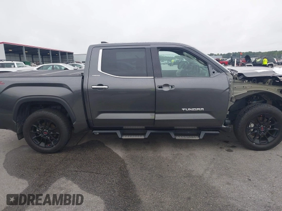 2022 Toyota Tundra Limited with VIN 5TFJA5AB5NX010780, listed as a IAAI auction lot 42446780 with 47,114 mi miles and . Bid and sale history available at DreamBid. Image 14.