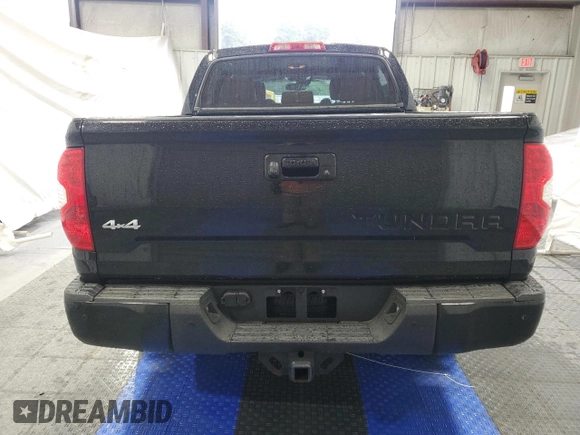 2018 Toyota Tundra SR5 with VIN 5TFAW5F16JX748325, listed as a Copart auction lot 58472055 with 140,830 mi miles and Salvage title. Bid and sale history available at DreamBid. Image 6.