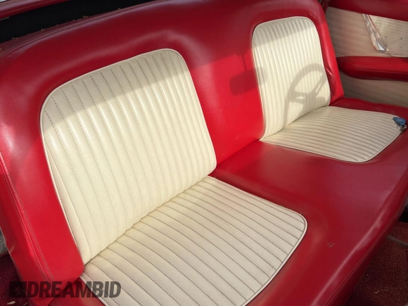1955 Ford Thunderbird с VIN P5FH196050, выставлен на аукционе Copart как лот 57207065 с пробегом 79 924 миль миль и Чистый • Clean title. История ставок и продаж доступна на DreamBid. Изображение 5.