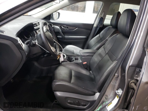 2016 Nissan Rogue S with VIN KNMAT2MV4GP731741, listed as a Copart auction lot 52313485 with 104,478 mi miles and Salvage Title. Bid and sale history available at carsss.com. Image 7.
