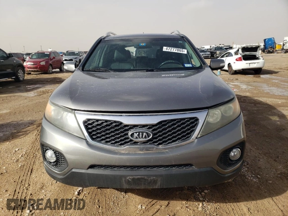 2011 Kia Sorento EX with VIN 5XYKUDA28BG178675, listed as a Copart auction lot 47277865 with 165,512 mi miles and Salvage Title. Bid and sale history available at carsss.com. Image 5.