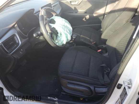 2022 Kia Rio LX with VIN 3KPA24AD3NE479603, listed as a Copart auction lot 49273645 with 67,286 mi miles and Salvage Title. Bid and sale history available at DreamBid. Image 7.