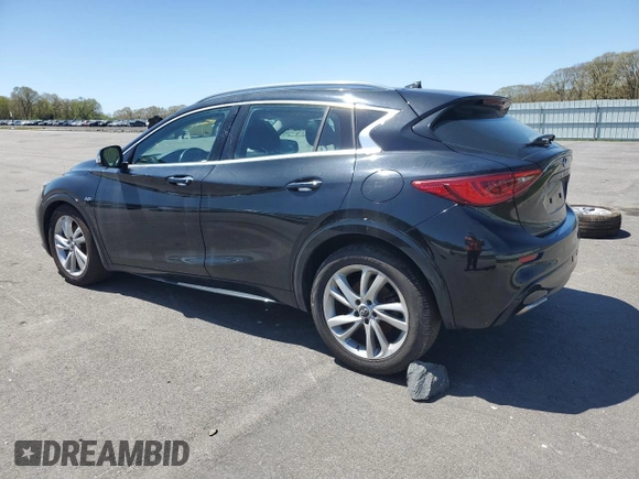 2017 Infiniti QX30 Premium z VIN SJKCH5CP2HA030731, wystawiony jako Copart lot #55099735 z przebiegiem 93 925 mil mil oraz Czysty tytuł • Clean title. Historia ofert i sprzedaży dostępna na DreamBid. Obrazek 2.