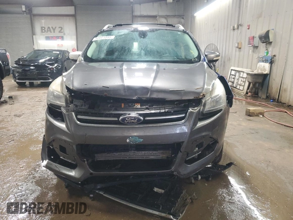 2014 Ford Escape Titanium with VIN 1FMCU9J96EUB44263, listed as a Copart auction lot 50001895 with 242,807 mi miles and Salvage Title. Bid and sale history available at carsss.com. Image 5.