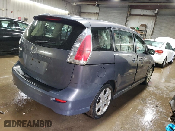 2008 Mazda 5 Sport with VIN JM1CR29L280303076, listed as a Copart auction lot 50726405 with 173,776 mi miles and Clean Title. Bid and sale history available at carsss.com. Image 3.