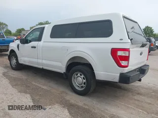 2021 Ford F-150 XL with VIN 1FTMF1CB6MKD46745, listed as a IAAI auction lot 42376132 with 126,188 mi miles and . Bid and sale history available at DreamBid. Image 3.