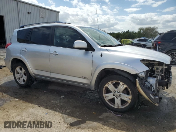 2007 Toyota RAV4 Sport with VIN JTMZD32V976026335, listed as a Copart auction lot 54867935 with 114,730 mi miles and Salvage Title. Bid and sale history available at carsss.com. Image 4.