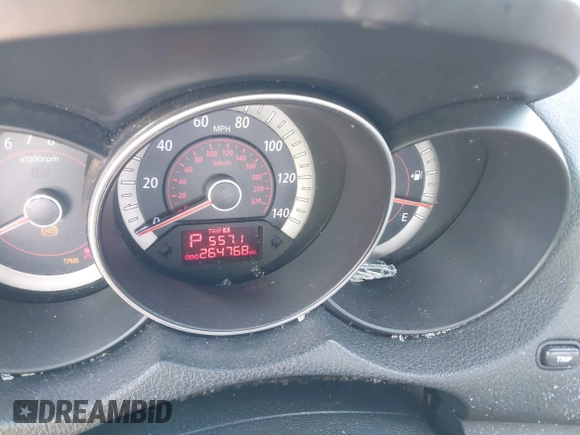 2010 Kia Forte EX z VIN KNAFU4A24A5862810, wystawiony jako IAAI lot #41141468 z przebiegiem 267 768 mil mil oraz . Historia ofert i sprzedaży dostępna na DreamBid. Obrazek 7.