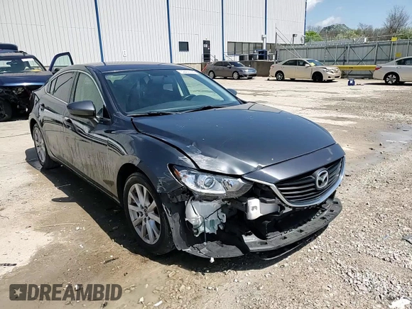 2015 Mazda 6 i Sport with VIN JM1GJ1U62F1167852, listed as a Copart auction lot 52406185 with 130,080 mi miles and Salvage Title. Bid and sale history available at DreamBid. Image 14.