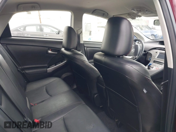 2013 Toyota Prius One with VIN JTDKN3DU1D5574074, listed as a IAAI auction lot 41894309 with 92,448 mi miles. Bid and sale history available at carsss.com. Image 8.