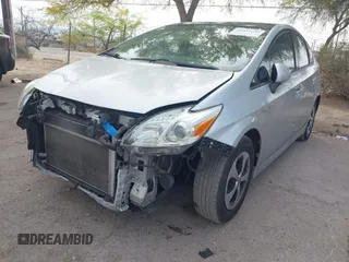 2012 Toyota Prius One with VIN JTDKN3DU3C1488383, listed as a IAAI auction lot 41937795 with 150,051 mi miles. Bid and sale history available at carsss.com. Image 6.