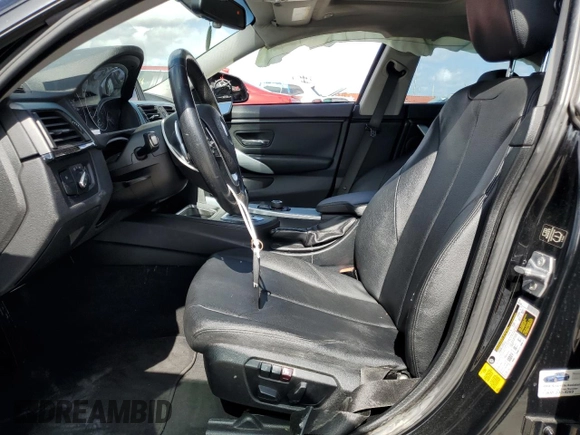 2015 BMW 4 Series 428i with VIN WBA4A5C55FD410360, listed as a Copart auction lot 44335485 with 144,997 mi miles and Salvage Title. Bid and sale history available at DreamBid. Image 7.