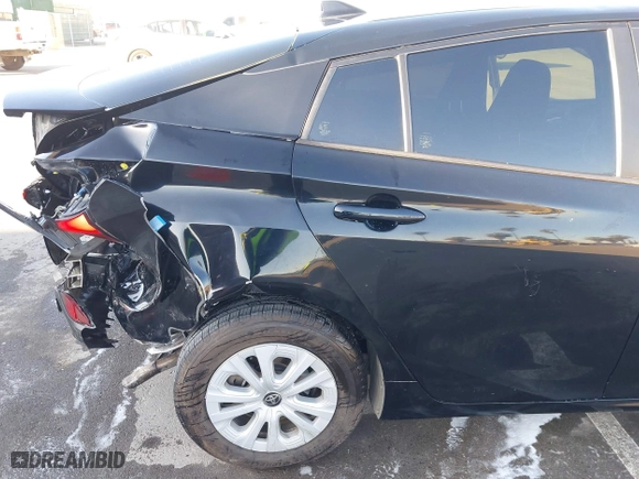 2019 Toyota Prius L Eco with VIN JTDKARFU9K3090948, listed as a IAAI auction lot 41400008 with 113,323 mi miles. Bid and sale history available at carsss.com. Image 17.