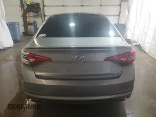 2015 Hyundai Sonata Sport with VIN 5NPE34AF7FH249589, listed as a Copart auction lot 56567415 with 175,514 mi miles and Salvage title. Bid and sale history available at DreamBid. Image 6.