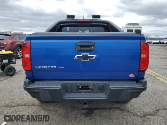 2020 Chevrolet Colorado 4WD ZR2 with VIN 1GCGTEEN5L1176189, listed as a Copart auction lot 47744665 with 46,737 mi miles and Salvage title. Bid and sale history available at DreamBid. Image 6.