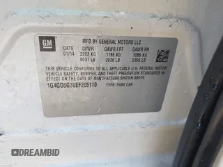 2014 Buick LaCrosse Premium I with VIN 1G4GD5G30EF205110, listed as a IAAI auction lot 41790782 with 154,132 mi miles and . Bid and sale history available at DreamBid. Image 9.