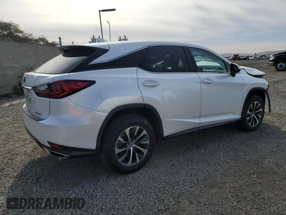 2022 Lexus RX with VIN 2T2AZMAAXNC235183, listed as a Copart auction lot 42016505 with 36,441 mi miles and Salvage Title. Bid and sale history available at carsss.com. Image 3.