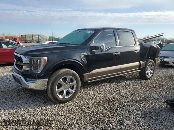 2023 Ford F-150 XL with VIN 1FTFW1E84PFB71256, listed as a Copart auction lot 48173165 with 18,512 mi miles and Salvage Title. Bid and sale history available at carsss.com. Image 1.