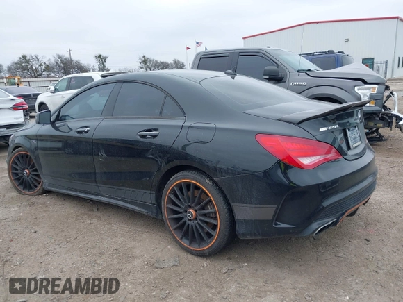 2016 Mercedes-Benz CLA 45 AMG with VIN WDDSJ5CB1GN338316, listed as a IAAI auction lot 41583580 with 69,855 mi miles and . Bid and sale history available at DreamBid. Image 14.