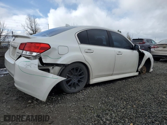 2013 Subaru Legacy Limited with VIN 4S3BMBL64D3013301, listed as a Copart auction lot 50209915 with 127,550 mi miles and Salvage Title. Bid and sale history available at DreamBid. Image 3.