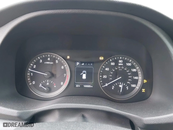 2016 Hyundai Tucson SE with VIN KM8J3CA43GU119562, listed as a IAAI auction lot 40950899 with 100,020 mi miles. Bid and sale history available at carsss.com. Image 7.