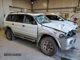 2003 Mitsubishi Montero Sport XLS with VIN JA4MT31R53J038615, listed as a Copart auction lot 48608875 with 154,874 mi miles and Salvage Title. Bid and sale history available at carsss.com. Image 4.