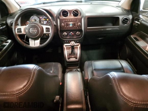 2016 Jeep Compass Latitude with VIN 1C4NJCEA1GD784522, listed as a Copart auction lot 48500095 with 134,642 mi miles and Clean Title. Bid and sale history available at carsss.com. Image 8.