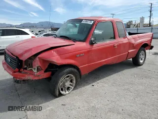 2005 Ford Ranger XL with VIN 1FTYR14U65PB04065, listed as a Copart auction lot 47062775 with 259,284 mi miles and Salvage Title. Bid and sale history available at carsss.com. Image 1.