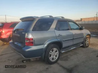 2005 Acura MDX Touring with VIN 2HNYD18935H501137, listed as a Copart auction lot 43550095 with 272,602 mi miles and Salvage Title. Bid and sale history available at carsss.com. Image 3.