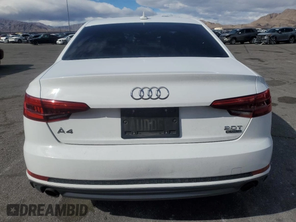 2017 Audi A4 Season of Audi Premium with VIN WAUDNAF43HN054570, listed as a Copart auction lot 47081425 with 77,524 mi miles and Salvage Title. Bid and sale history available at carsss.com. Image 6.