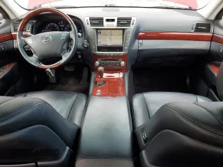 2011 Lexus LS 460 with VIN JTHCL5EF4B5009688, listed as a Copart auction lot 54052255 with 129,940 mi miles and Salvage title. Bid and sale history available at DreamBid. Image 8.