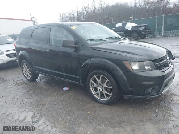 2015 Dodge Journey R/T with VIN 3C4PDDEG6FT519128, listed as a IAAI auction lot 41225592 with 100,500 mi miles. Bid and sale history available at carsss.com. Image 1.