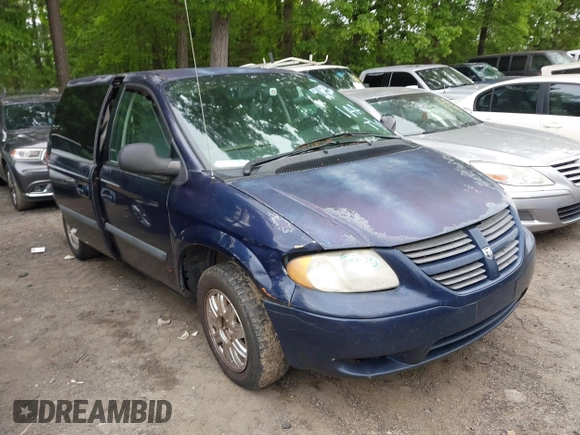 2005 Dodge Caravan SXT with VIN 1D4GP45RX5B416600, listed as a IAAI auction lot 42113088 with 312,418 mi miles and . Bid and sale history available at DreamBid. Image 1.