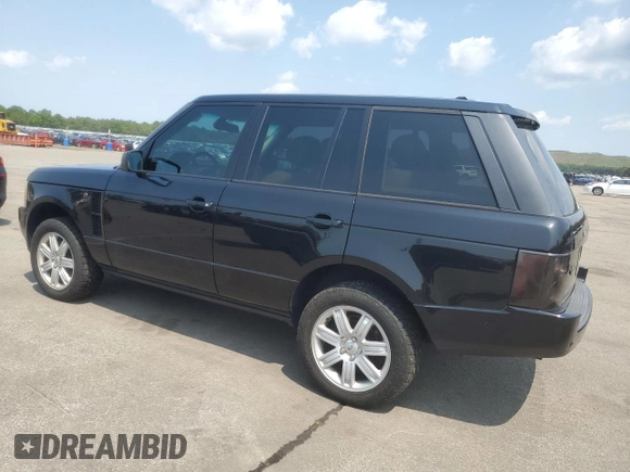 2008 Land Rover Range Rover HSE with VIN SALME15428A295363, listed as a Copart auction lot 59845715 with 157,499 mi miles and Clean title. Bid and sale history available at DreamBid. Image 2.