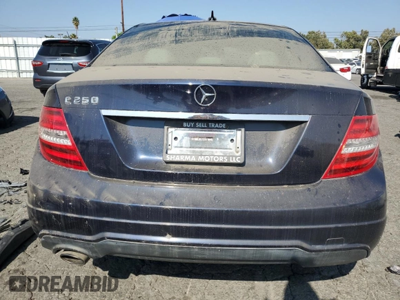 2012 Mercedes-Benz C 250 Sport with VIN WDDGF4HB3CA643909, listed as a Copart auction lot 65816685 with 96,704 mi miles and Salvage title. Bid and sale history available at DreamBid. Image 6.