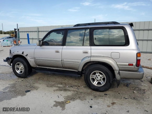 1997 Lexus LX 450 Luxury Wagon with VIN JT6HJ88J4V0172381, listed as a Copart auction lot 47231525 with 438,043 mi miles and Salvage Title. Bid and sale history available at carsss.com. Image 2.