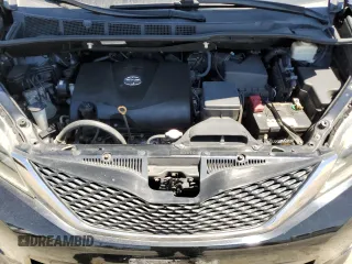 2017 Toyota Sienna SE with VIN 5TDXZ3DC5HS841623, listed as a Copart auction lot 64076295 with 181,575 mi miles and Salvage title. Bid and sale history available at DreamBid. Image 11.