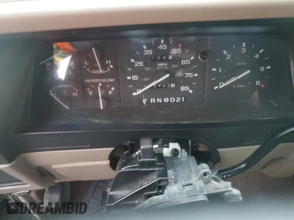 1990 Ford Ranger with VIN 1FTCR10T1LUA58912, listed as a Copart auction lot 84815304 with 134,222 mi miles and Salvage Title. Bid and sale history available at DreamBid. Image 9.