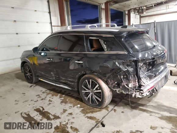 2022 Infiniti QX60 Sensory with VIN 5N1DL1GS6NC339921, listed as a Copart auction lot 83871054 with 23,570 mi miles and Salvage title. Bid and sale history available at DreamBid. Image 2.