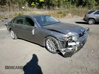 2003 BMW 7 Series 745Li with VIN WBAGN63453DR08973, listed as a Copart auction lot 75777224 with 150,370 mi miles and Salvage Title. Bid and sale history available at carsss.com. Image 11.
