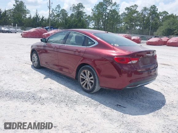 2015 Chrysler 200 Limited z VIN 1C3CCCAB3FN687402, wystawiony jako IAAI lot #42269561 z przebiegiem 178 372 mil mil oraz . Historia ofert i sprzedaży dostępna na DreamBid. Obrazek 3.